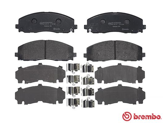 A.B.S. P 11 035 BREMBO Bremsbelagsatz, Scheibenbremse
